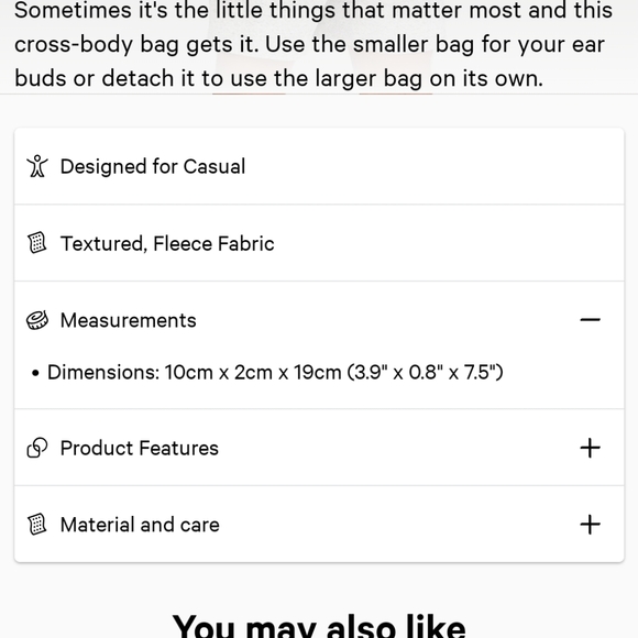 Lululemon Fleece Modular Phone Crossbody - Picture 2 of 4